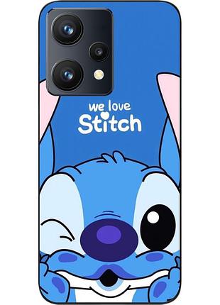 Силіконовий чохол epik для realme 9 4g з картинкою стіч