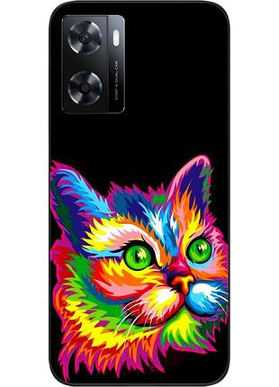 Силіконовий чохол для oppo a57s з картинкою
