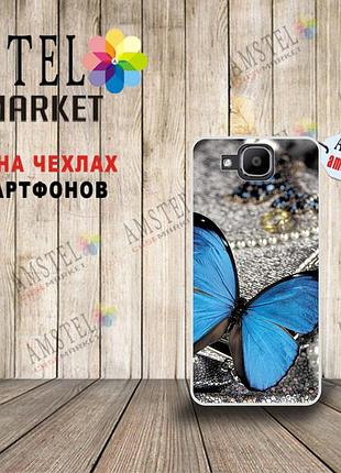 Оригинальный чехол для doogee x9 mini с картинкой бабочка