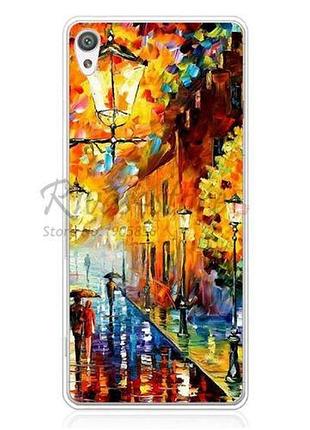 Оригінальний чохол панель накладка для sony xperia xa f3111 f3112 f3115 f3116 з картинкою прогулянка