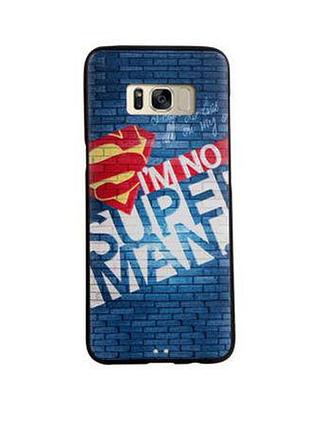 Чехол накладка с картинкой для samsung galaxy s8 plus g955 superman