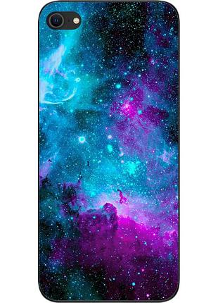 Чехол силиконовый для iphone 7 с картинкой космос