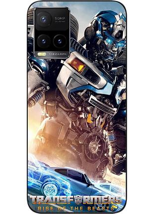 Силіконовий чохол epik для vivo y21 з картинкою міраж трансформери