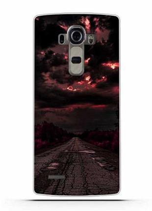 Яркие оригинальные чехлы для lg g4 h818 с картинкой дорога