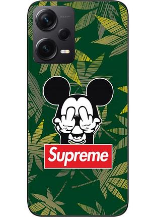 Оригинальный чехол для xiaomi redmi note 12 pro plus 5g с картинкой микки supreme