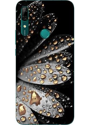 Силіконовий чохол для huawei p smart z з картинкою квітка