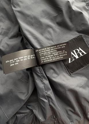 Куртка пуховик zara 6