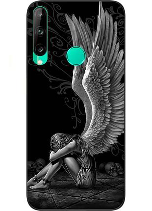 Оригинальный чехол для huawei p40 lite e с картинкой ангел