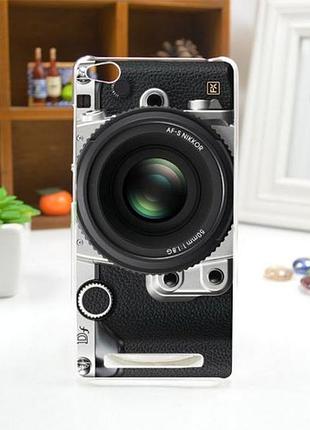 Силиконовый чехол накладка для xiaomi redmi 3 с картинкой фотоаппарат