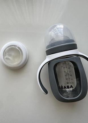 Поїльник 2 в 1 beaba навчальний 210 ​​мл