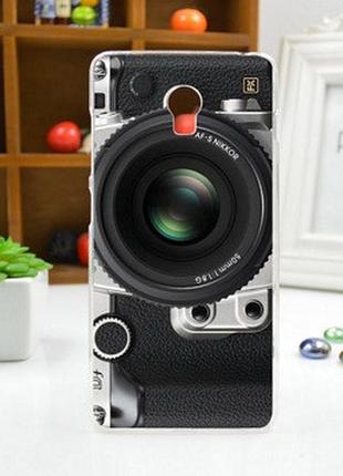 Силіконовий чохол з принтом для lenovo vibe p1 фотоапарат