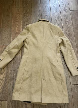 Вовняне пальто zara 8