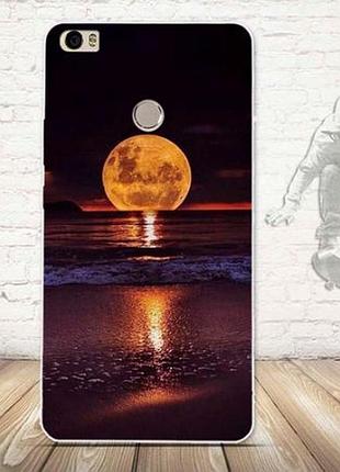 Силіконовий чохол бампер для xiaomi mi max з картинкою захід сонця