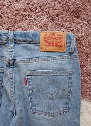 Джинсы levis на 14 лет 512 3