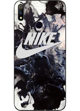 Силіконовий чохол для realme 3 pro з картинкою nike