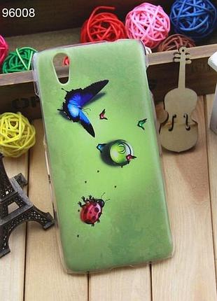 Чехол на lenovo s960 оригинальная панель накладка божья коровка