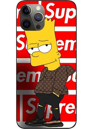 Силіконовий чохол для iphone 12 pro з картинкою сімпсон