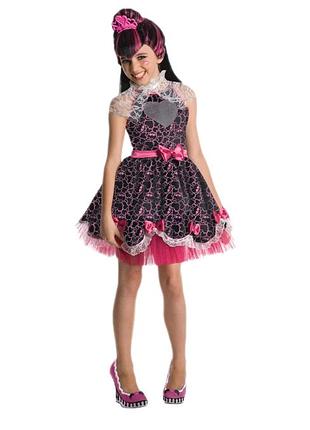 Карнавальный костюм платья дракулауры monster high