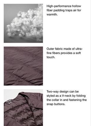 Куртка uniqlo puffertech 4