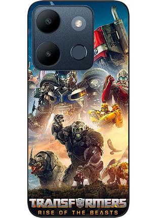 Силіконовий чохол epik для infinix smart 7 з картинкою трансформери