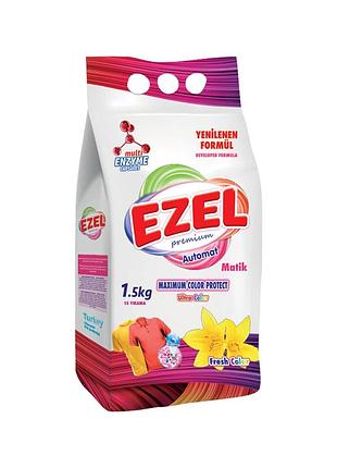 Пральний порошок ezel premium для кольорової білизни 1,5 кг