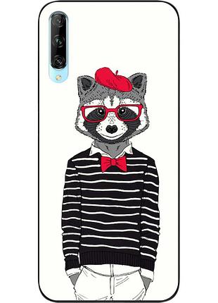 Оригінальний чохол для huawei p smart pro з картинкою стиляга