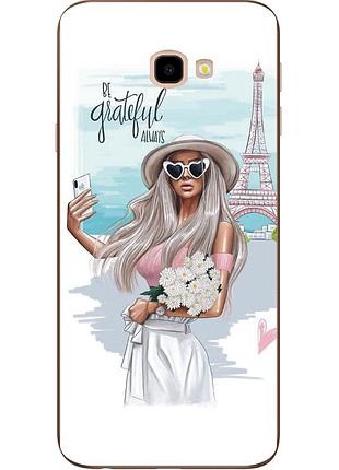 Оригінальний бампер з картинкою для samsung galaxy j4 plus 2018 селфи