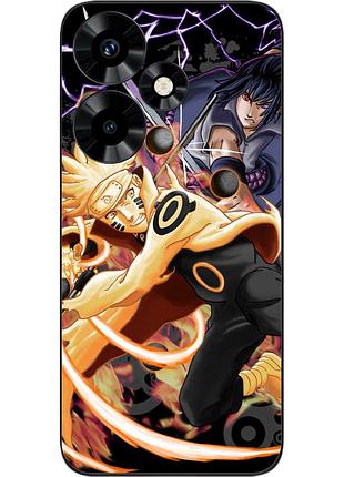 Силіконовий чохол epik для infinix hot 30 (x6831) з картинкою наруто та саске