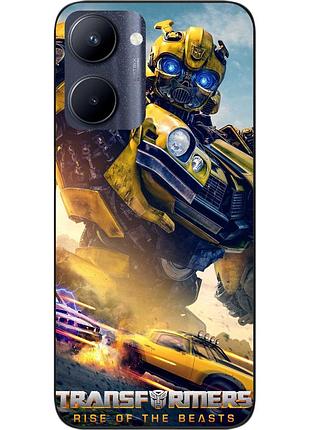 Силіконовий чохол epik для realme c33 з картинкою бамблбі трансформери