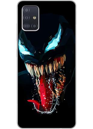 Силіконовий чохол з малюнком для samsung a51 2020 galaxy a515 веном