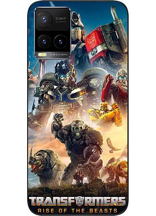 Силиконовый чехол epik для vivo y21 с картинкой трансформеры