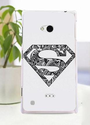 Ексклюзивні чохли для nokia lumia 720 з малюнком супермен