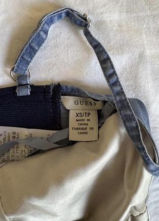 Джинсовий топ guess, xs 3