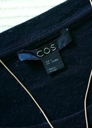 Лонгслив 100% шерсть, cos, s 6