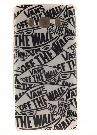 Оригинальный чехол панель накладка для samsung galaxy j710 2016 с рисунком the wall
