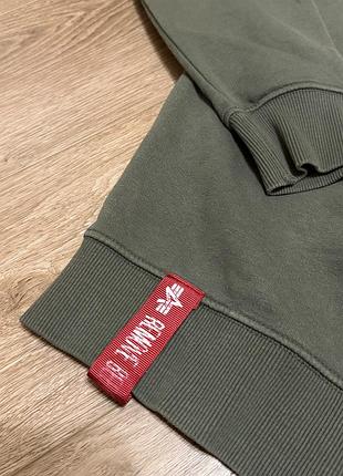 Світшот alpha industries basic sweater small logo 7