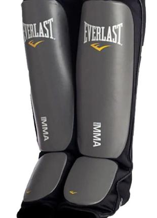 Защита ног everlast mma sparring shin guards черный уни l/xl