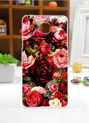 Оригінальний чохол панель накладка для samsung galaxy j5 prime g570 з картинкою троянди