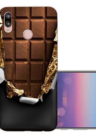 Оригинальный чехол накладка для huawei p20 lite с картинкой шоколад