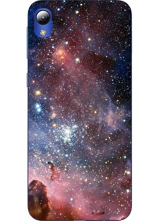 Чохол силіконовий для zte blade l8 з картинкою космос