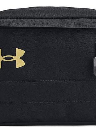 Сумка на пояс under armour contain travel kit 4l черный уни 9.5x16x25 см