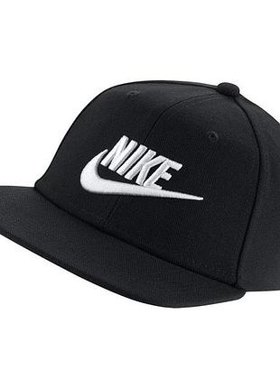 Кепка nike y nk pro cap futura 4 черный, белый дит misc