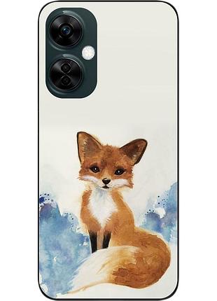 Силіконовий чохол epik для oneplus nord ce 3 lite з картинкою лиса