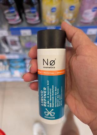 Nø cosmetics liquid refiner — м'який відлущувальний тонер-пілінг для обличчя, створений німецьким брендом clean-beauty