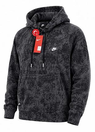 Худи мужское на флисе варенка nike,puma, new balance, the north face в норма/батал/супербатал