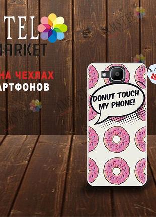 Силиконовый бампер с картинкой для doogee x9 mini пончики