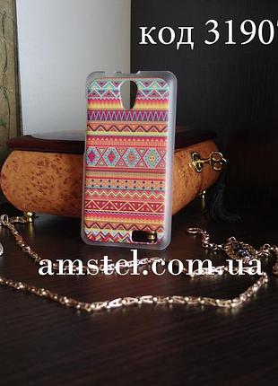 Чехол на lenovo a319 оригинальная панель накладка с рисунком art.31908 2