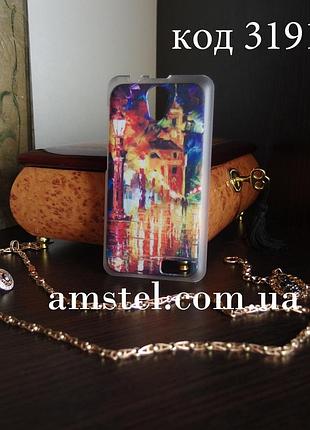 Чехол на lenovo a319 оригинальная панель накладка с рисунком art.31908 10