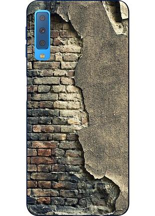 Силіконовий чохол для samsung a750f galaxy a7 2018 з картинкою стіна