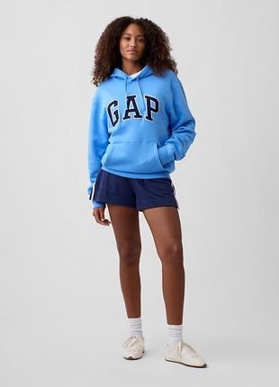 Худи на флисе gap с логотипом 5